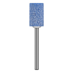 松崎小砂轮磨头蓝刚玉火石仔3mm 金属模具除锈抛光电钻磨机打磨头