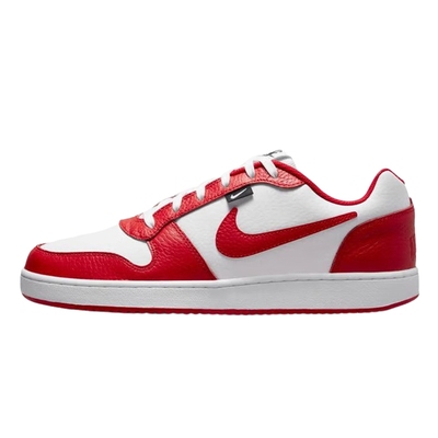 耐克Nike EBERNON Low 男鞋休闲鞋白红运动低帮板鞋 AQ1774-101