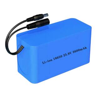 定制7串大容量25.9V滑板车29.4V水泵24V30A卷砸门可充电电池组