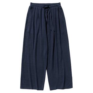 春秋大码中国风棉麻亚麻阔腿裤男舒适长裤宽松薄款休闲裤棉麻裤子