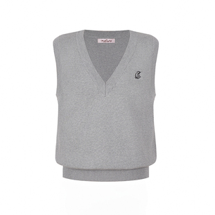 花铃太太哲之道针织马甲春款学院风毛衣针织短袖穿搭女jk制服套装