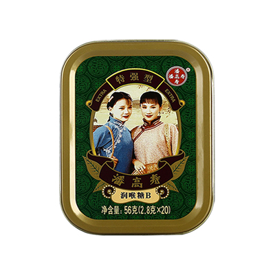 潘高寿润喉糖特强型60粒清凉润嗓