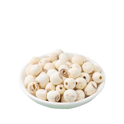 天然去芯新货白莲子磨皮去通芯白莲子干货500g散装包邮白莲湘莲