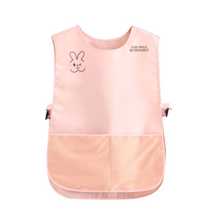 爆款马甲式围腰围裙家用厨房罩衣做饭可定制logo印字工作服男女款