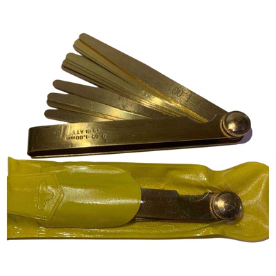 黄铜无磁0.05-1.0mm塞尺片晶花