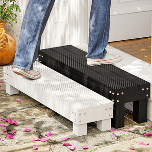 户外实木增高台阶室外门口浴室踏步木阶梯厨房木质脚踏板垫高楼梯