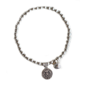 蛇年守护手串999足银十二生肖纯银手链铃铛银珠子手饰本命年礼物