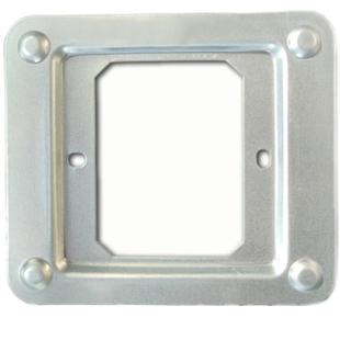 立林可视对讲挂板V31智能终端机可视对讲V32分机电话门铃磁铁支架