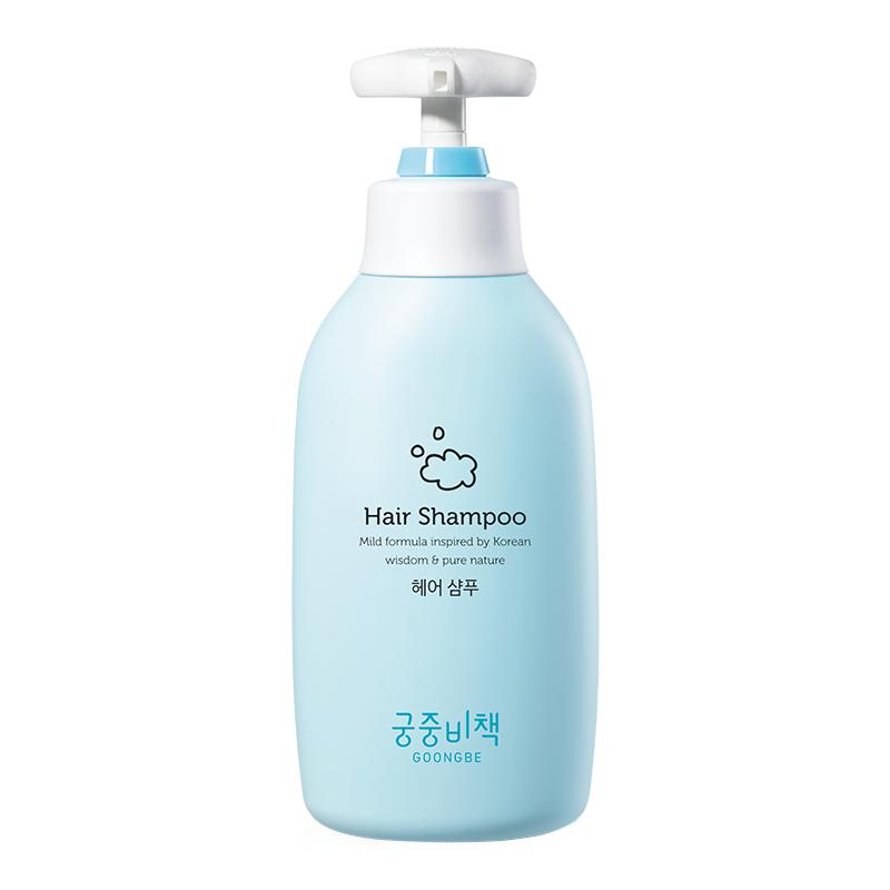韩国进口宫中秘策植物无硅油儿童洗发水350ml2岁+敏感头皮无泪