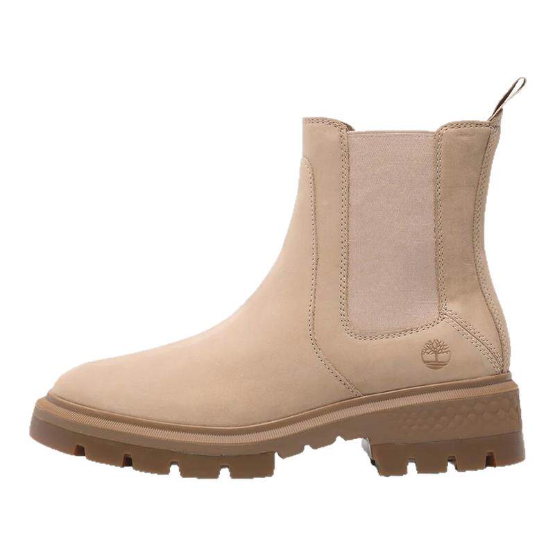 Timberland添柏岚女鞋户外时尚休闲增高一脚蹬高帮切尔西靴A2DEE