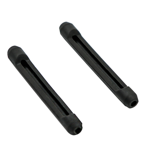 鸿镁眼镜防滑套管硅胶镜腿脚套耳托夹耳后眼镜架配件防掉耳勾10副