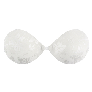 胸贴女婚纱礼服吊带用厚薄款隐形内衣聚拢蕾丝硅胶文胸拍婚纱照用