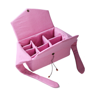 旅行茶具收纳包半手工布盒便携棉麻布艺袋子茶壶茶杯茶道零配收纳