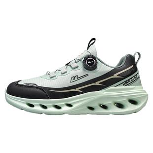 回力男鞋2026春夏新款飞织透气轻便登山鞋旋转钮扣免系鞋带运动鞋