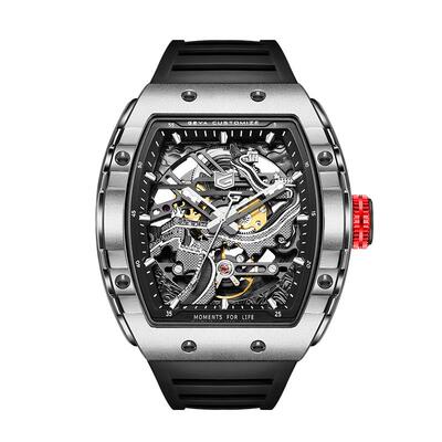 格雅长城手表男纯机械表夜光男表