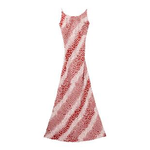 菠萝宝宝yuna【绯花轻舞】吊带连衣裙修身显瘦百搭碎花印花吊带裙