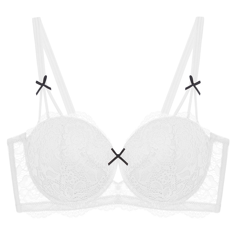 EMMAROSE薄款大胸显小大码文胸200斤胖mm聚拢收副乳防下垂内衣女