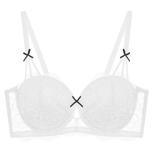 EMMAROSE薄款大胸显小大码文胸200斤胖mm聚拢收副乳防下垂内衣女