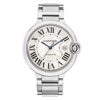 【自营】中古95新卡地亚Cartier蓝气球系列男表 自动机械手表瑞士