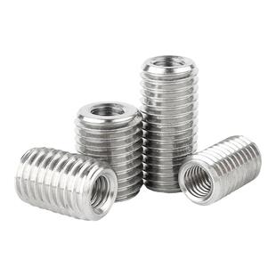 304不锈钢内外牙转换螺母变径牙套螺丝套螺纹护套M2M3M4M5M6M8M16