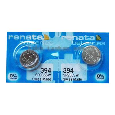 RENATA瑞士 394纽扣电池 氧化银 1.55V 纽扣电池 手表电池SR936SW