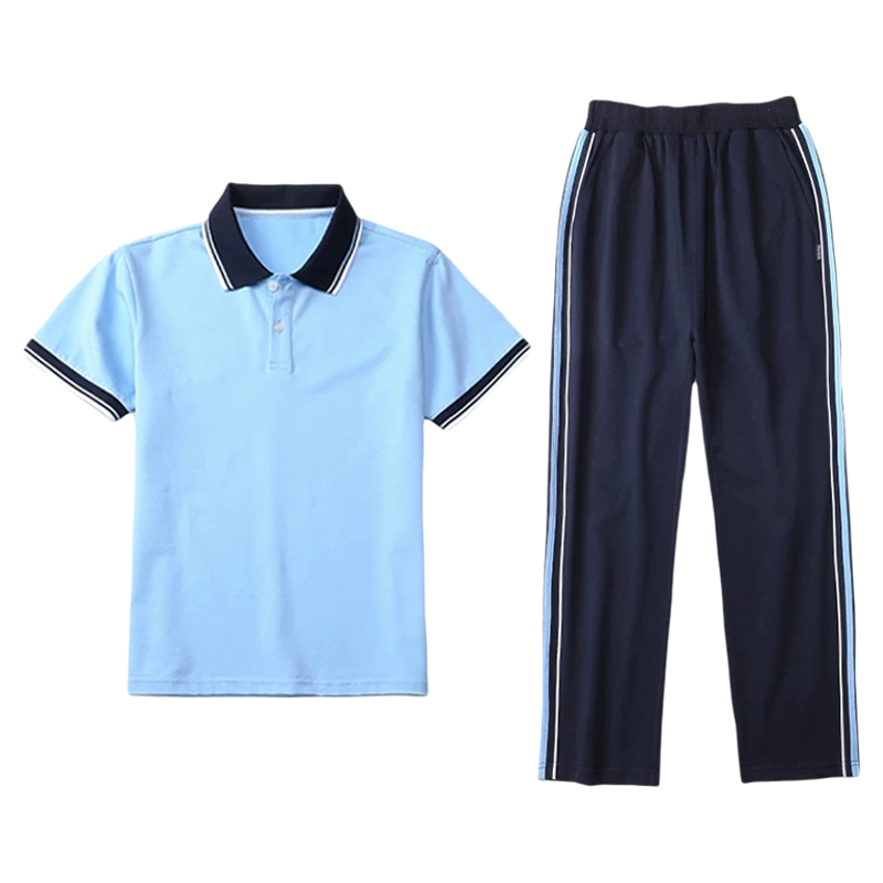 南昌中小学夏款统一校服