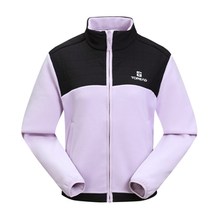 【商场同款】探路者抓绒服2026新款户外抗静电保暖摇粒绒外套男女