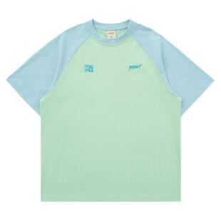 Mentmate 25SS 日系街头运动风插肩袖短袖tee 夏季百搭宽松T恤衫