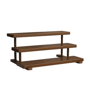 实木杯架杯子收纳置物架轻奢黑胡桃一次性茶杯咖啡杯桌面水杯架子