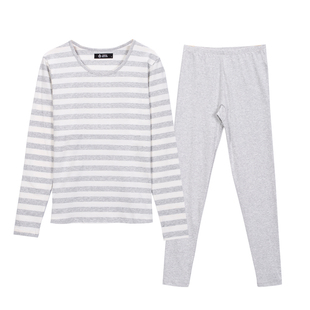 加长秋衣秋裤女高个子纯棉内衣套装秋冬薄款线衣线裤打底大长腿