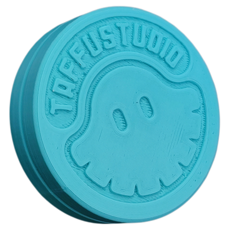 Taffu原创edc精灵币棘轮币叮叮币3D打印减压神器类啪啪币解压玩具