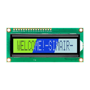 1601液晶屏模块 5v lcd1601点阵屏 1601A显示屏模块 工业绿屏