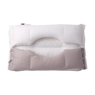 全棉枕头护颈椎助睡眠枕芯颈椎病富贵包打呼噜专用睡觉侧睡牵引枕