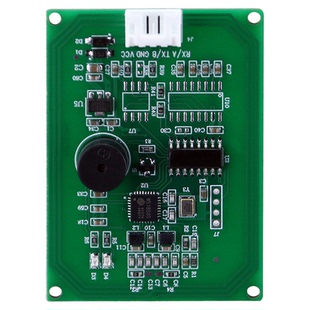 RFID高频IC读卡模块RS232/485/TTL识别刷卡器人脸储物柜刷卡模块
