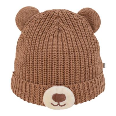 YOUGE幼歌儿童小熊毛线针织帽
