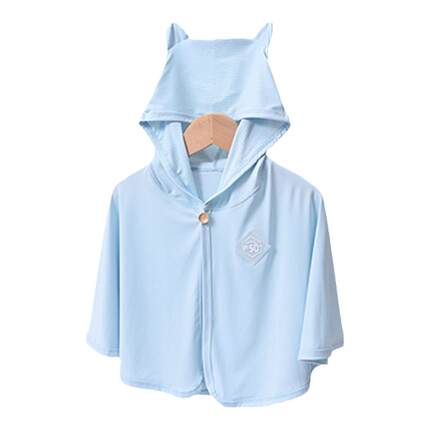 babywatch宝宝防晒衣服小月龄婴幼儿斗篷男女童冰丝防紫外线披风