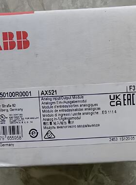 议价AX521;1SAP250100R0001全新现货议价谘询