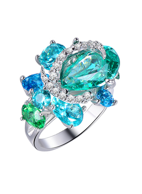 MONICONIC女925银天然皓石赠礼盒