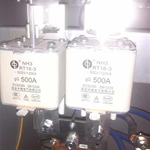 议价现货 西安中熔 熔断器RT16-3 NH3 500A 630A 200A 500V 120KA