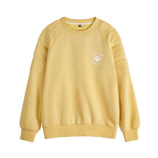 马登工装美式加绒卫衣橄榄绿色套头加厚保暖宽松圆领外穿外套男冬