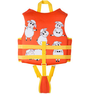 新儿童救生衣男女宝宝专业浮力背心海钓超薄轻便游泳马甲送手臂圈