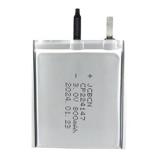 JCBCN九创CP224147人员定位打卡蓝牙信标停车卡3V一次软包锂电池