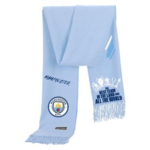 2023曼城五冠王纪念夺冠军足球迷围巾男女助威保暖围脖披肩