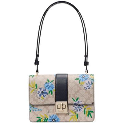 katespade老花花卉单肩腋下包女