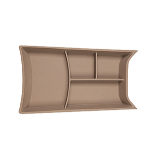 理想i6i8中控下层储物盒硅胶扶手箱置物收纳盒内饰用品改装饰配件