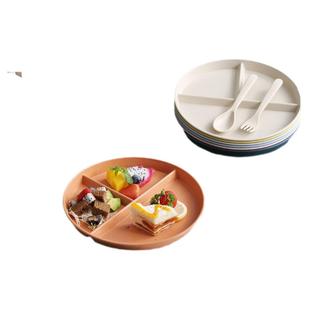 比陶瓷好!减脂餐盘分格分餐盘211家用大人盘子分隔健身餐定量盘