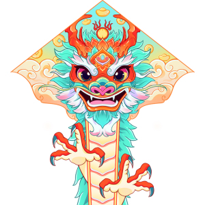 潍坊风筝  新款5米大青龙风筝 高档儿童成人初学者 微风好飞易飞