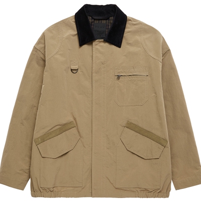 【张予曦同款】VVNK JANE PLUS秋季撞色翻领工装夹克外套