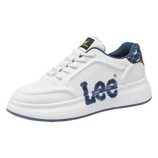 Lee鞋子男百搭潮鞋2026春季新款男鞋休闲板鞋男士运动透气小白鞋