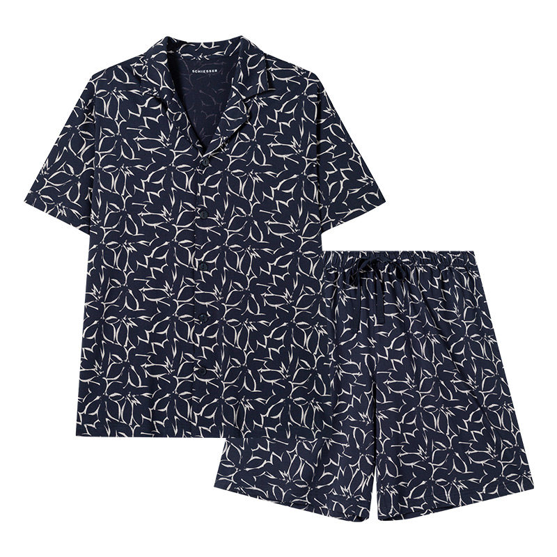 舒雅男士纯棉家居服套装